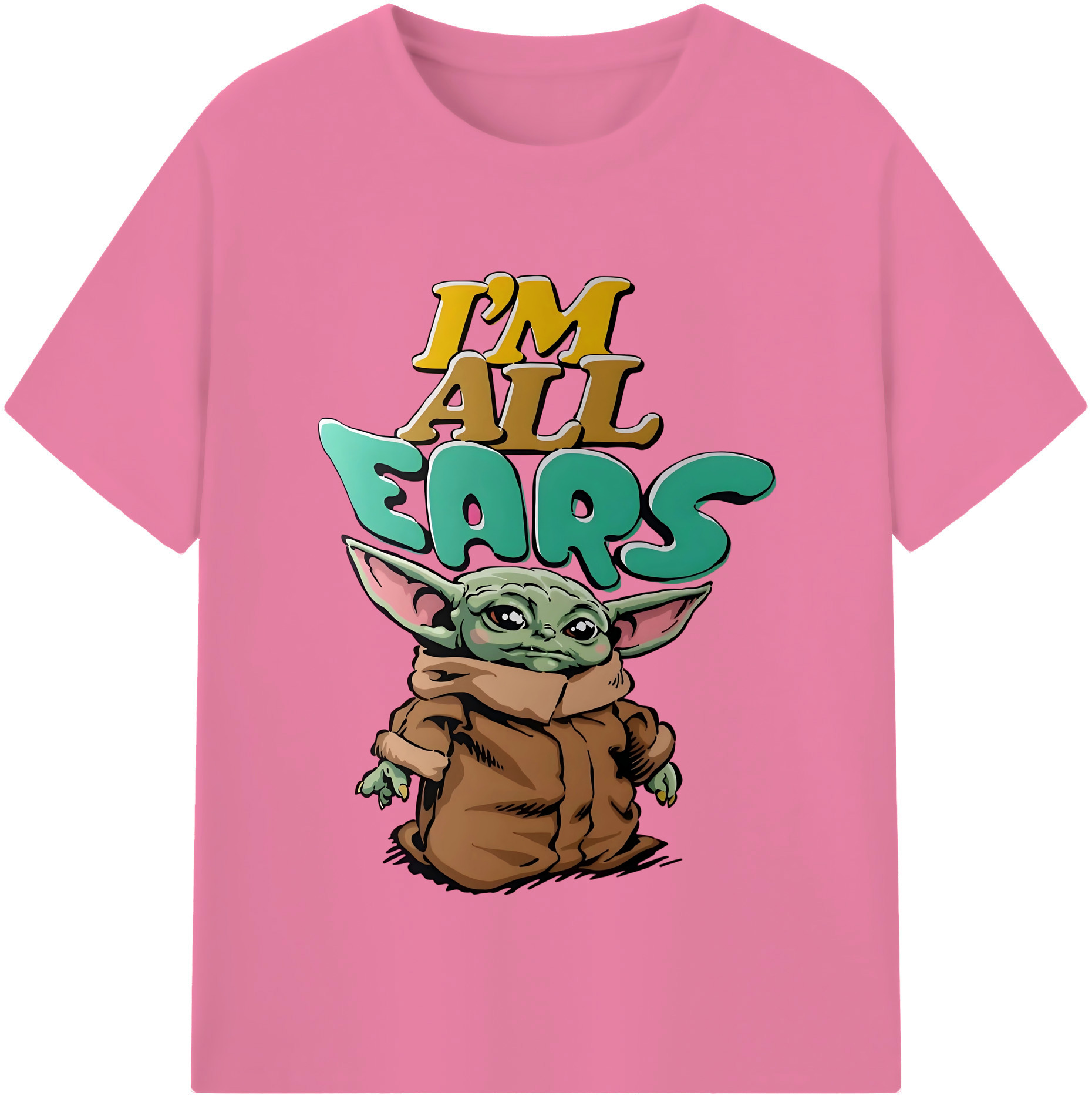 （画像用） スター・ウォーズ Star Wars 綿100％半袖Tシャツ（フロントプリント）